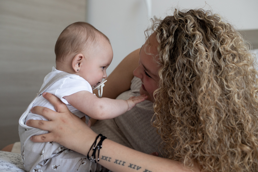 reportaje fotográfico en casa para Bebés